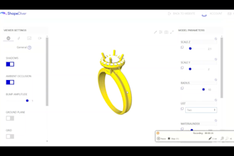 create jewelry design models in rhino and grasshopper
