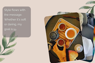 design aesthetic social media cards and short videos