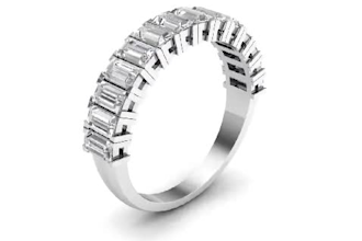 create a modern 3d cad jewelry design and rendering it