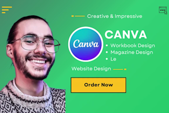 canva ebook workbook design flyer design booklet worksheet website design