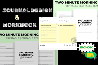 design custom planner worksheet journal covers digital journal calenda vintage