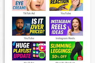 create professional and mind blowing youtube video thumbnail