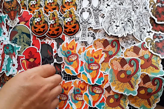 design custom stickers for your business or promotions