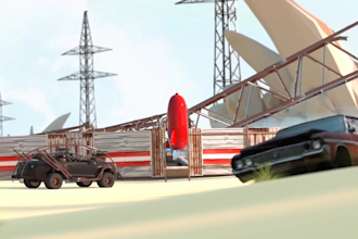 do 3d cartoon music video, 3d animated music video