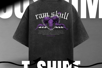 make skull skeleton streetwear designs for tshirts or jackets