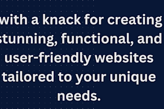 design professional portfolio podcast and cafe website