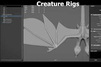 rig your 3d character for animation and game engines