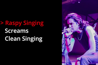be your powerful sounding metal and rock singer