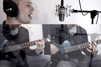 be your rock singer with french accent