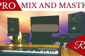 mix and master your rap and trap songs professionally