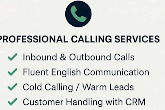 be your expert  customer support and virtual assistant for calls, and chat