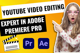 do edit your video in premiere pro and after effect
