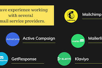 be your mailchimp support and create email templates