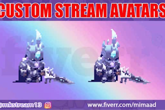 create custom special avatars for stream avatars