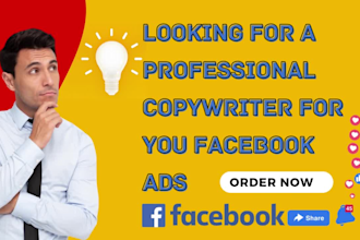 copywrite facebook ad marketing strategy advertising instagram promotio campaign