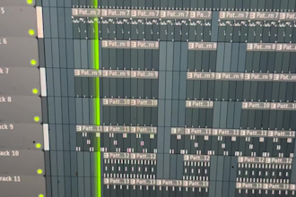 produce a custom beat and record a complete rap song