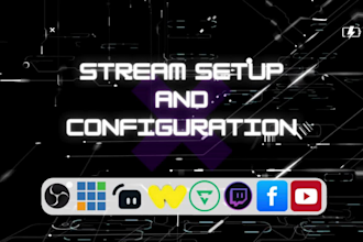 setup configure streamlabs obs for twitch youtube professional live streaming