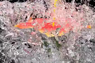 do 3d water simulation, water simulation, water animation, 3d water animation