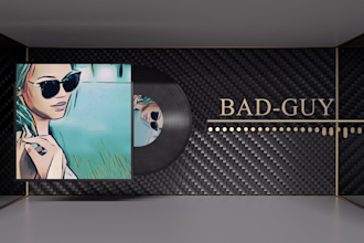 design album cover or single cover art