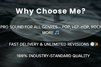 mix n master your song for spotify n youtube