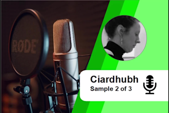 sing your irish gaelic song