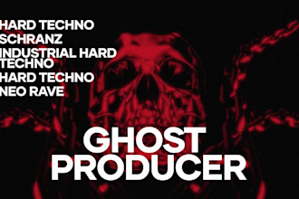 be your hard techno, industrial techno ghost producer
