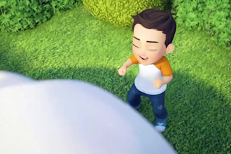 do 3d cartoon animation commercial video kid animation explainer video