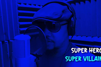 record a professional quality voice over of an african american male