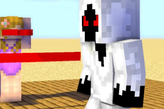 create minecraft 3d animation