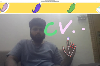 build hand tracking and gesture action apps in python