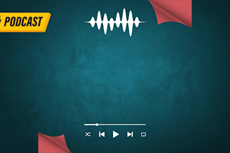 do podcast video, youtube, and zoom editing with clean and denoise sound voice