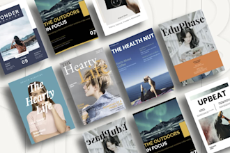 create a magazine, brochure or catalog with adobe indesign