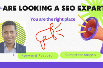 do profitable SEO keyword research and competitor analysis