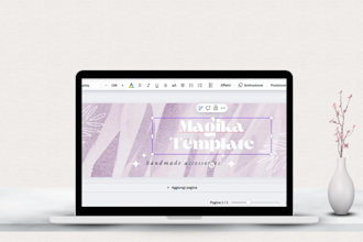 design your own banner for etsy store with watercolor design