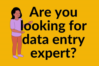 do accurate data entry, copy paste, typing work job
