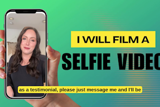 film a natural selfie video