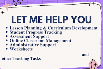 provide educational virtual assistant for teachers and tutors