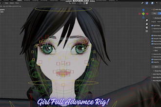 rig your 3d model in blender