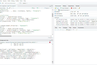 analyze data using python,spss, excel and rstudio for insightful results