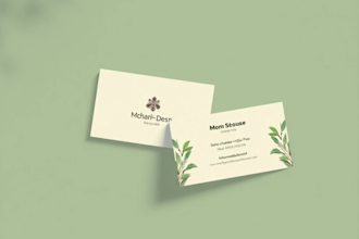 turn your ideas into a bold business card