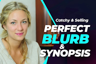 write selling book blurb or SEO amazon kindle listing description, book synopsis