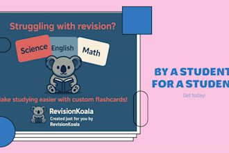 make fun and easy flashcards for grades 7 and below
