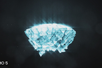 create beautiful trendy logo intro video