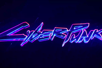create a glitch logo intro