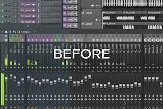 mix and master your electronic, trap or reggaeton song