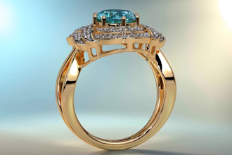 design custom 3d jewelry with your name, face, or logo for printing and nfts
