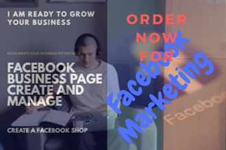 do facebook marketing to boost your business page