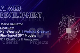 develop ai saas, ai website, ai chatbot using chatgpt, langchain with openai