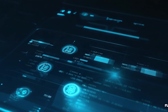 design a premium multi coin wallet UI template educational demo