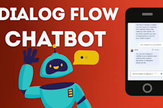 develop ai chatbot with google ai and dialogflow